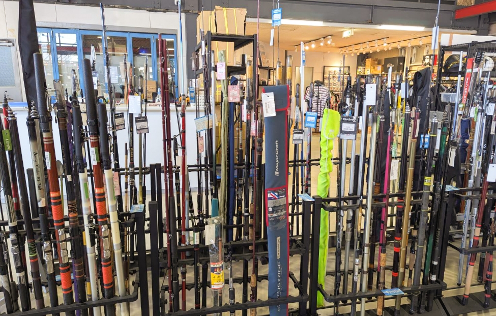 様々な釣具をお取扱いしています